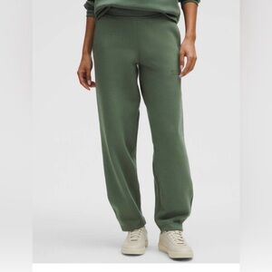 Lululemon Heavyweight Fleece Sweatpant Size M Grey Eucalyptus NWT
